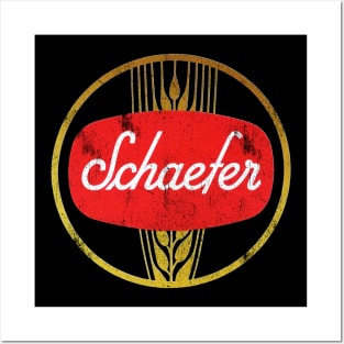 Schaefer Beer Vintage Logo Posters and Art